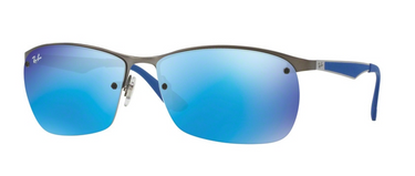 Ray-Ban RB3550 029/55 Matte Gunmetal