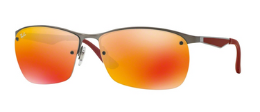 Ray-Ban RB3550 029/6Q Matte Gunmetal