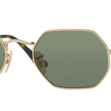 Ray-Ban Octagonal RB3556N 001 Gold