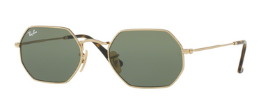 Ray-Ban Octagonal RB3556N 001 Gold