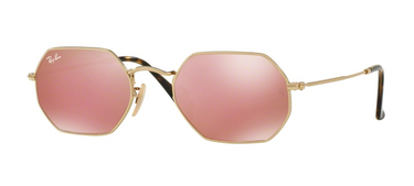 Ray-Ban Octagonal RB3556N 001/Z2 Gold