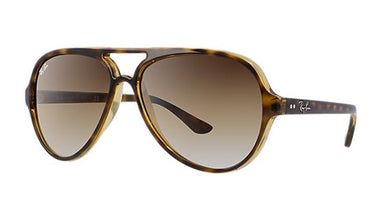 Ray-Ban Cats RB4125 710/51 Light Havana
