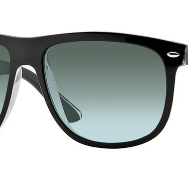 Ray-Ban Boyfriend RB4147 603971 Top Black On Transparent