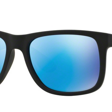 Ray-Ban Justin RB4165 622/55 Black Rubber