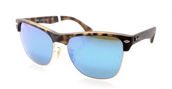Ray-Ban Zonnebril RB4175 Matte havana grey mirror blue