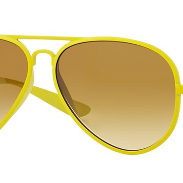 Ray-Ban RB4180 60852L metallized Yellow