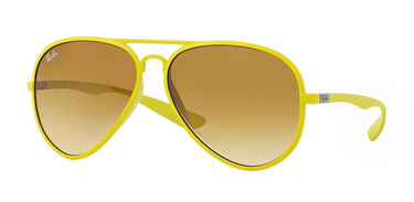 Ray-Ban RB4180 60852L metallized Yellow