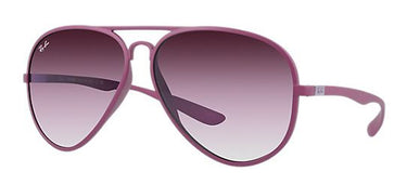 Ray-Ban Zonnebril RB4180 Metallized violet grey gradient dark violet