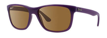 Ray-Ban Zonnebril RB4181 Opal violet brown