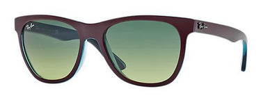 Ray-Ban Zonnebril RB4184 61143M Top Bordo' On Trasparent Green Gradiënt Green