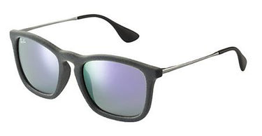 Ray-Ban Zonnebril RB4187 Flock grey grey mirror violet