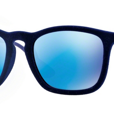 Ray-Ban Chris RB4187 608155 Flock Blue