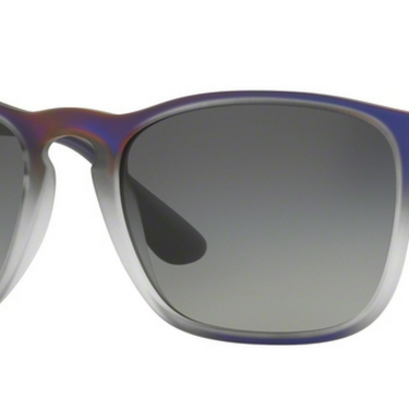 Ray-Ban Chris RB4187 622311 Violet Shot On Black