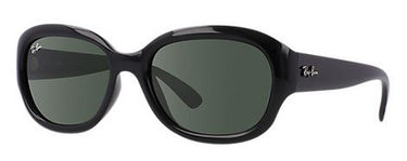 Ray-Ban Zonnebril RB4198 Black crystal green