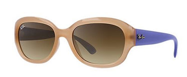 Ray-Ban Zonnebril RB4198 Roze /blauw