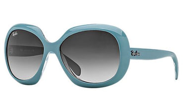 Ray-Ban RB4208 61048G Top Green On Trasparent Grey Gradient