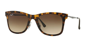 Ray-Ban Wayfarer Light RB4210 894/13 Matte Havana Gradient Brown