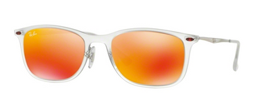 Ray-Ban RB4225 646/6Q Matte Transparent