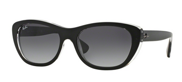 Ray-Ban RB4227 60528G Top Mat Black On Transparent