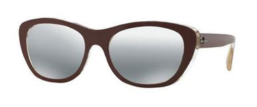 Ray-Ban zonnebril RB4227 619388 Top Mat Brown On Orca