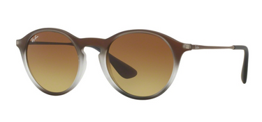 Ray-Ban RB4243 622413 Brown Shot On Black