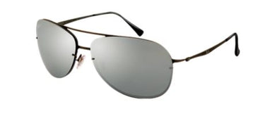 Ray-Ban Zonnebril RB8052 Sand dark gunmetal grey mirror grad silver polar
