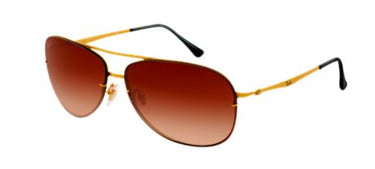 Ray-Ban Zonnebril RB8052 Sand shiny gold brown gradient