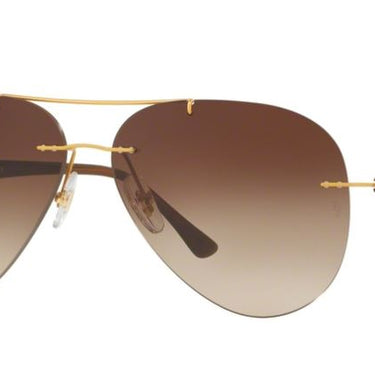 Ray-Ban LightRay RB8058 157/13 Brushed Gold