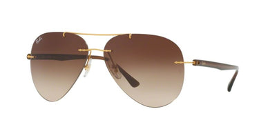 Ray-Ban LightRay RB8058 157/13 Brushed Gold