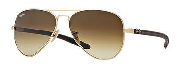 Ray-Ban Aviator Carbon Fibre RB8307 112/85 Matte Gold