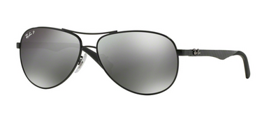 Ray-Ban Carbon Fibre RB8313 002/K7 Shiny Black