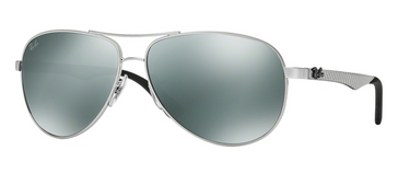 Ray-Ban Carbon Fibre RB8313 003/40 Silver
