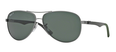 Ray-Ban Carbon Fibre RB8313 004/N5 Gunmetal