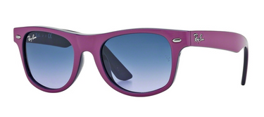 Ray-Ban Junior RJ9035S 147/90 Fuchsia Top On Metal Violet