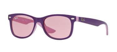 Ray-Ban Junior Wayfarer RJ9052S 179/84 Top Violet On Pink