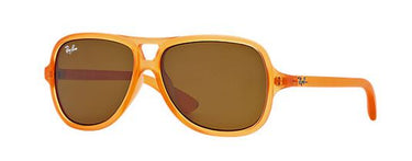 Ray-Ban Zonnebril RJ9059S Matte oranje bruin