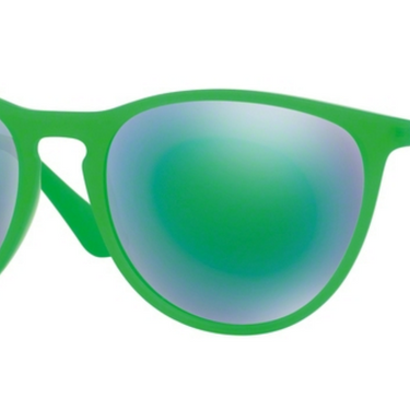 Ray-Ban Junior RJ9060S 70073R Green Fluo Trasp Rubber