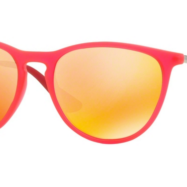 Ray-Ban Junior Erika RJ9060S 70096Q Fuxia Fluo Trasp Rubber