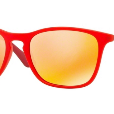 Ray-Ban Junior RJ9061S 70106Q Red Fluo Trasparent Rubber
