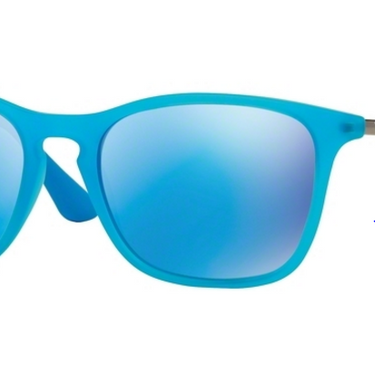 Ray-Ban Junior RJ9061S 701155 Azure Fluo Trasparent Rubber