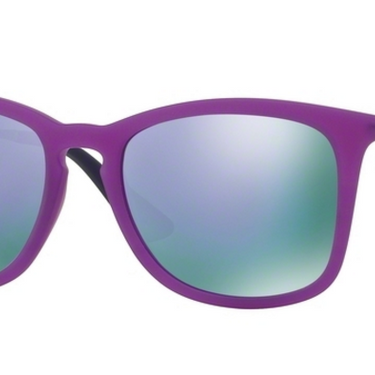 Ray-Ban Junior RJ9063S 70084V Violet Fluo Trasp Rubber
