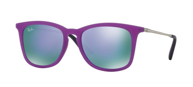 Ray-Ban Junior RJ9063S 70084V Violet Fluo Trasp Rubber