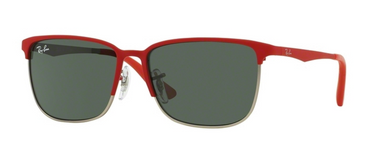 Ray-Ban Junior RJ9535S 245/71 Top Matte Red On Silver