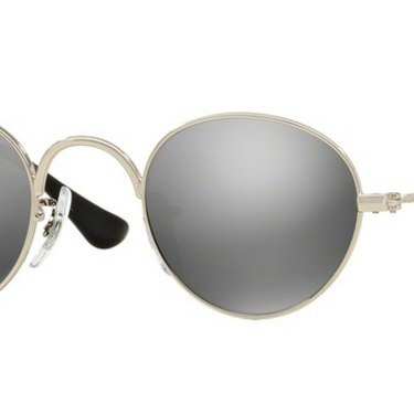 Ray-Ban Junior Round RJ9537S 212/6G Shiny Silver