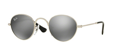 Ray-Ban Junior Round RJ9537S 212/6G Shiny Silver