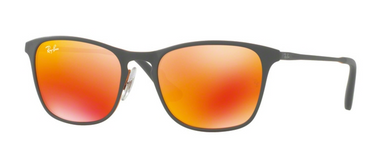 Ray-Ban Junior RJ9539S 258/6Q Rubber Grey/Yellow