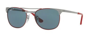 Ray-Ban Junior RJ9540S 218/2V Gunmetal Top Red