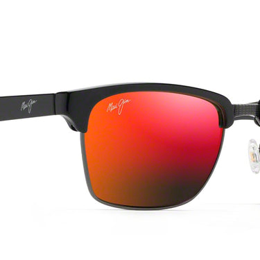 Maui Jim  Kawika RM257-17C Black Gloss w/Antique Pewter