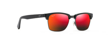 Maui Jim  Kawika RM257-17C Black Gloss w/Antique Pewter