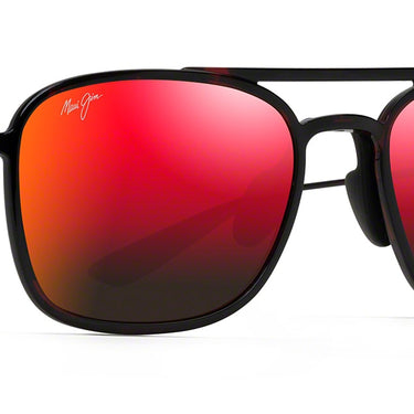 Maui Jim  Keokea RM447-04T Red/Black Tortoise